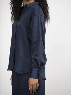 Cheap Les Soeurs Abigael Blouse Navy