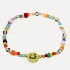 Shop Les Soeurs Armband Elies Smiley Multicolor