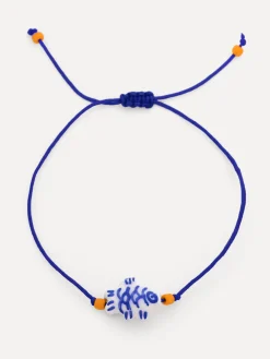 Store Les Soeurs Armband Fie Fish Blue
