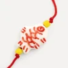 Best Les Soeurs Armband Fie Fish Red