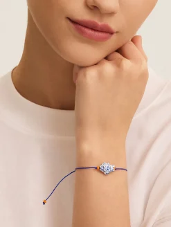Store Les Soeurs Armband Fie Fish Blue