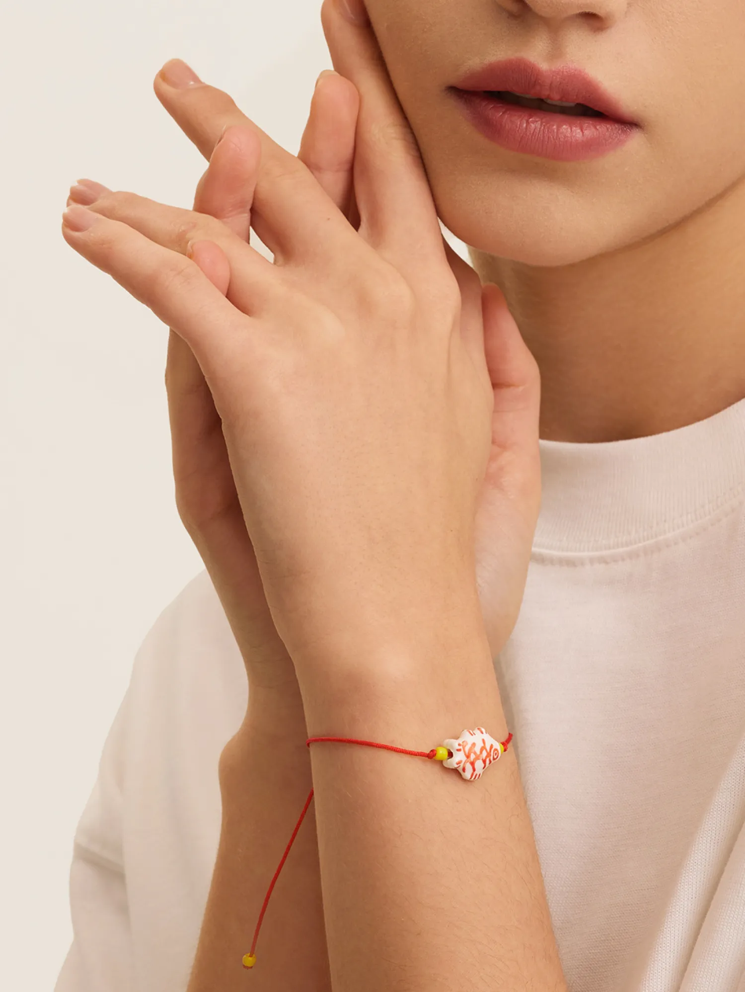 Best Les Soeurs Armband Fie Fish Red