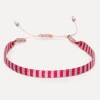 New Les Soeurs Armband Frey Pink Stripe