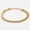Flash Sale Les Soeurs Armband Mara Herringbone Gold