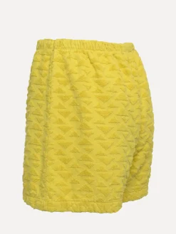 Shop Le Marais Badstof Short Alani Yellow