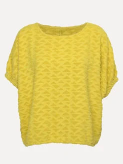 Shop Le Marais Badstof Top Louana Yellow
