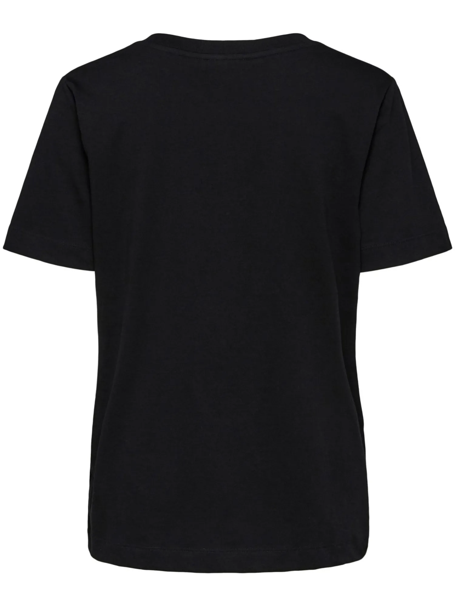 Cheap Selected Basic T-Shirt Met V-Hals Standard Black