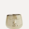 Fashion Madam Stoltz Bloempot Met Gezicht Opdruk Creme/Brown