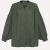 Best Sale Le Marais Blouse Aaron Dark Green