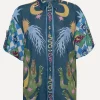 Discount Le Marais Blouse Dragon Blue