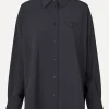 Discount MBYM Blouse Fortuata Willah Charcoal Melange