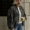Discount Le Marais Bomber Oscar Leopard