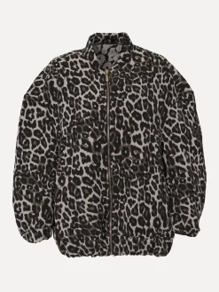 Discount Le Marais Bomber Oscar Leopard