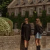 Store Les Soeurs Boucle Gebreide Jurk Andres Black