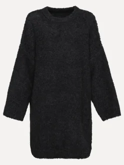 Store Les Soeurs Boucle Gebreide Jurk Andres Black
