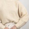 Cheap Les Soeurs Boucle Gebreide Trui Ada Sand