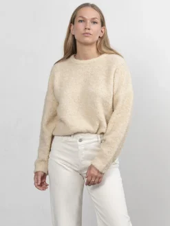 Cheap Les Soeurs Boucle Gebreide Trui Ada Sand