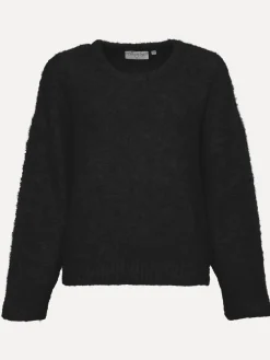 Cheap Les Soeurs Boucle Gebreide Trui Ada Black