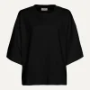 Best Sale Les Soeurs Boxy T-Shirt Tiara Black