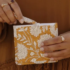 Fashion à La Collection Coin Wallet Mustard