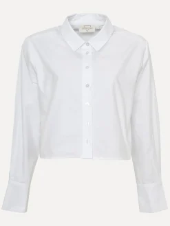 Flash Sale Les Soeurs Cropped Hemd Ashton White