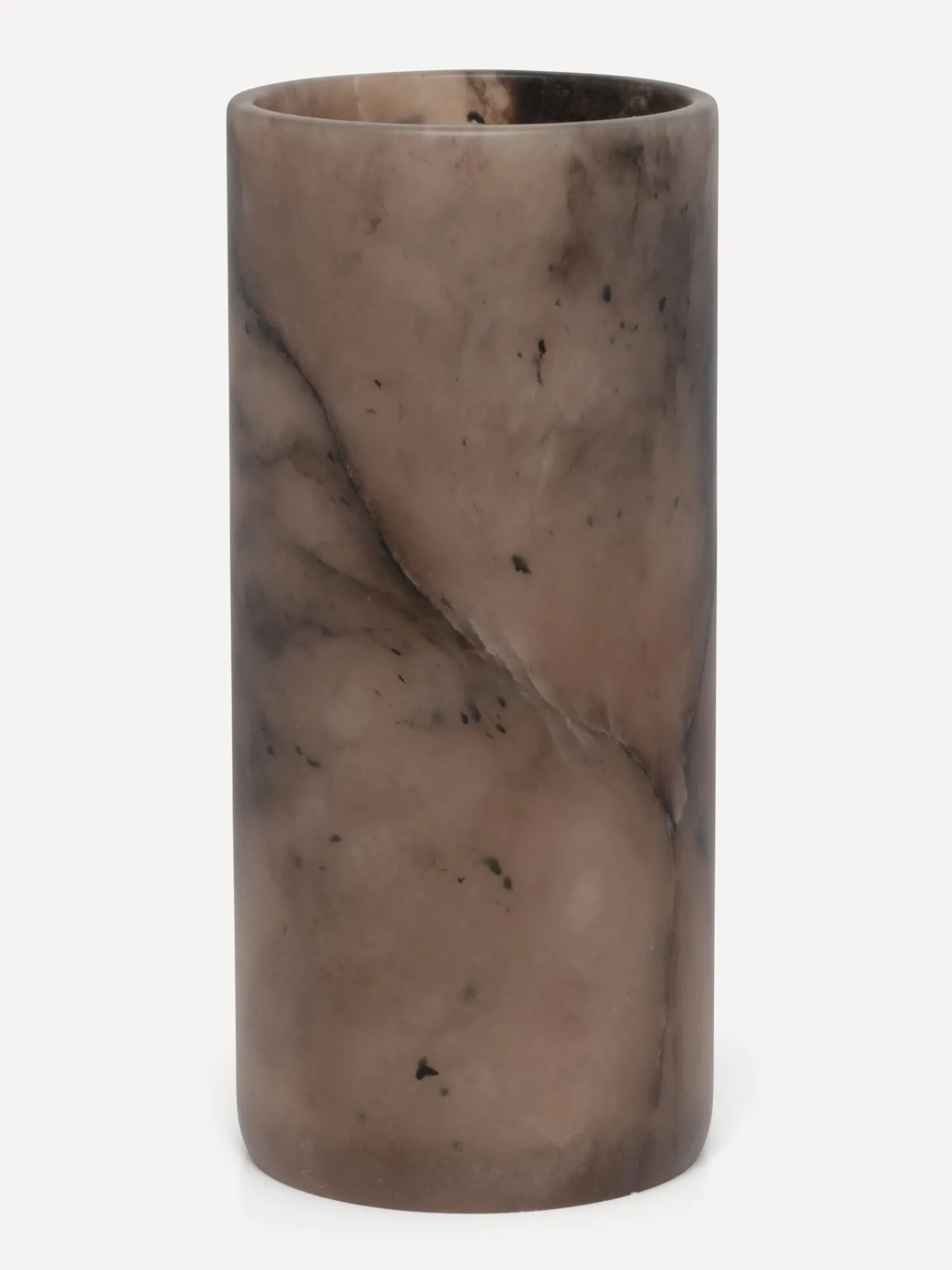 Cheap Les Soeurs Cylinder Alabaster Kaarsenhouder (Extra Large) Tabac