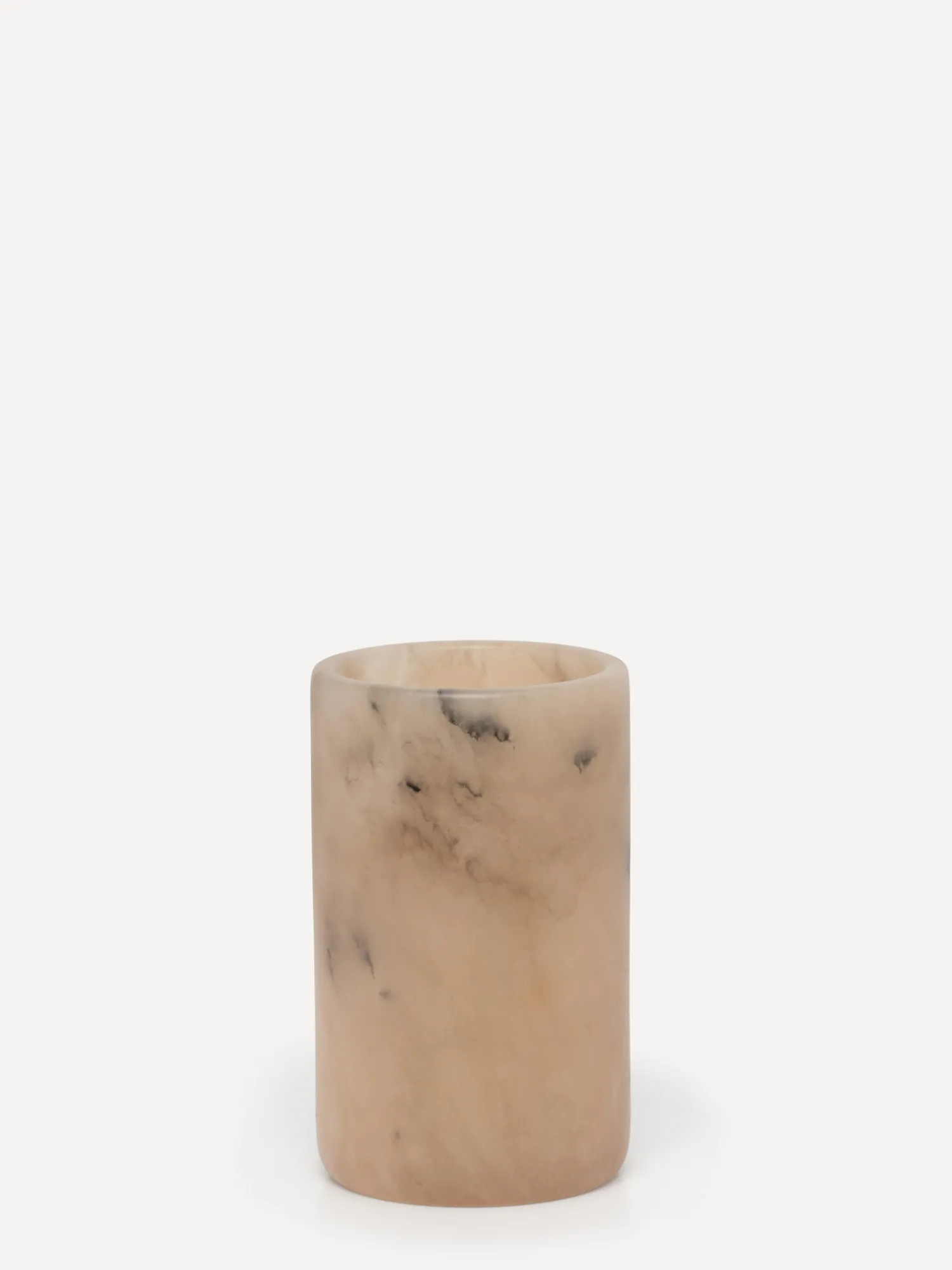 Cheap Les Soeurs Cylinder Alabaster Kaarsenhouder (Small) Tabac