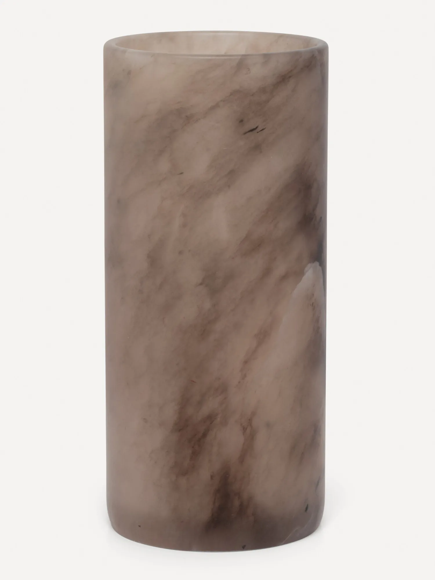 Cheap Les Soeurs Cylinder Alabaster Kaarsenhouder (Extra Large) Tabac