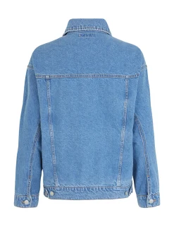 Clearance MBYM Denim Vest Renee Blazing Blue Washed