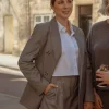 Store Les Soeurs Double-Breasted Blazer Ariana Grey