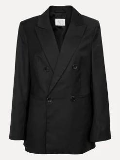 Flash Sale Les Soeurs Double-Breasted Blazer Ariana Black
