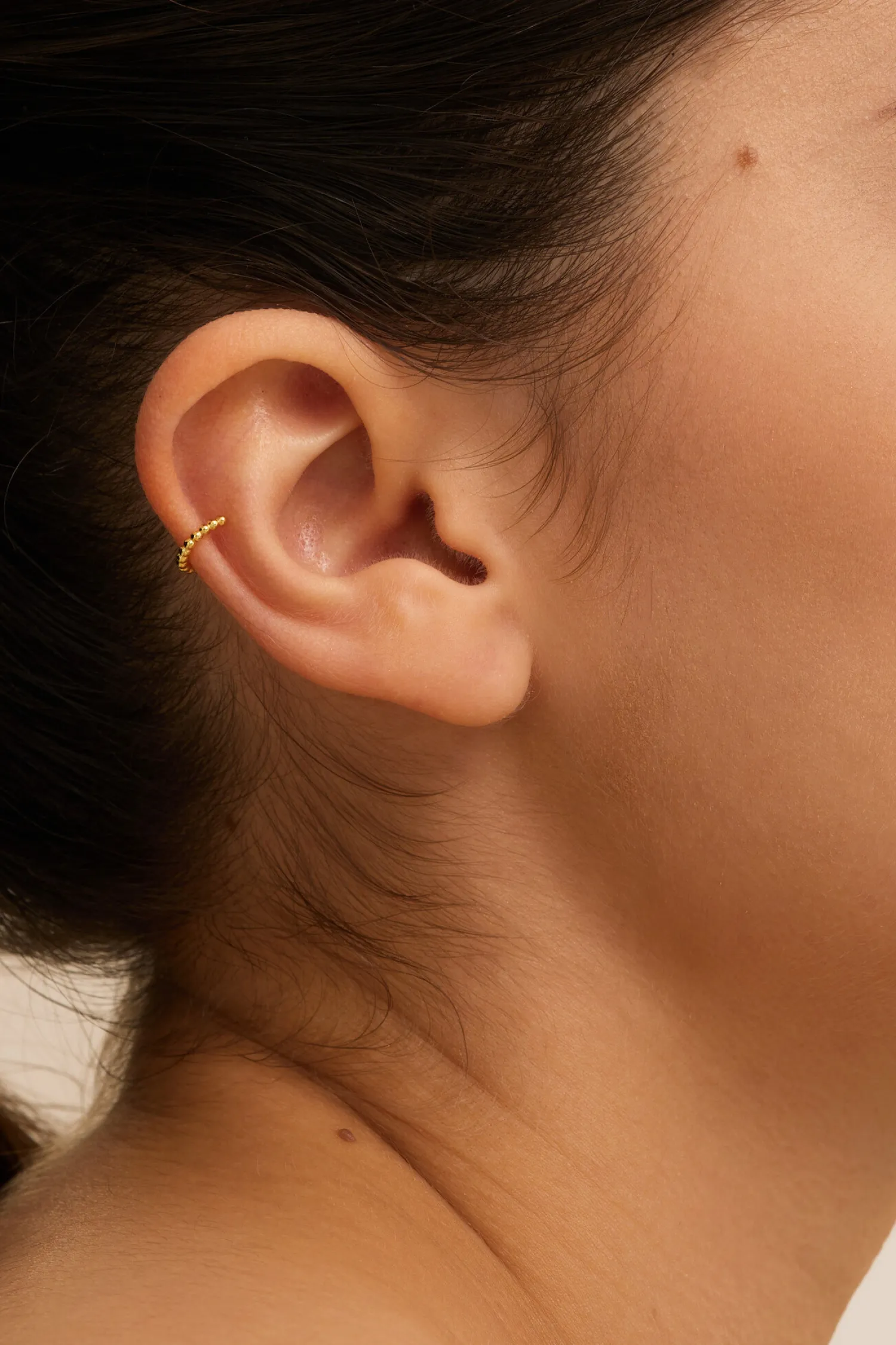 Fashion Les Soeurs Ear Cuff June Dots Gold