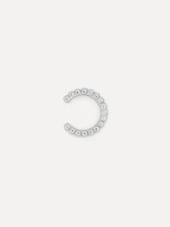 Clearance Les Soeurs Ear Cuff June Dots Silver
