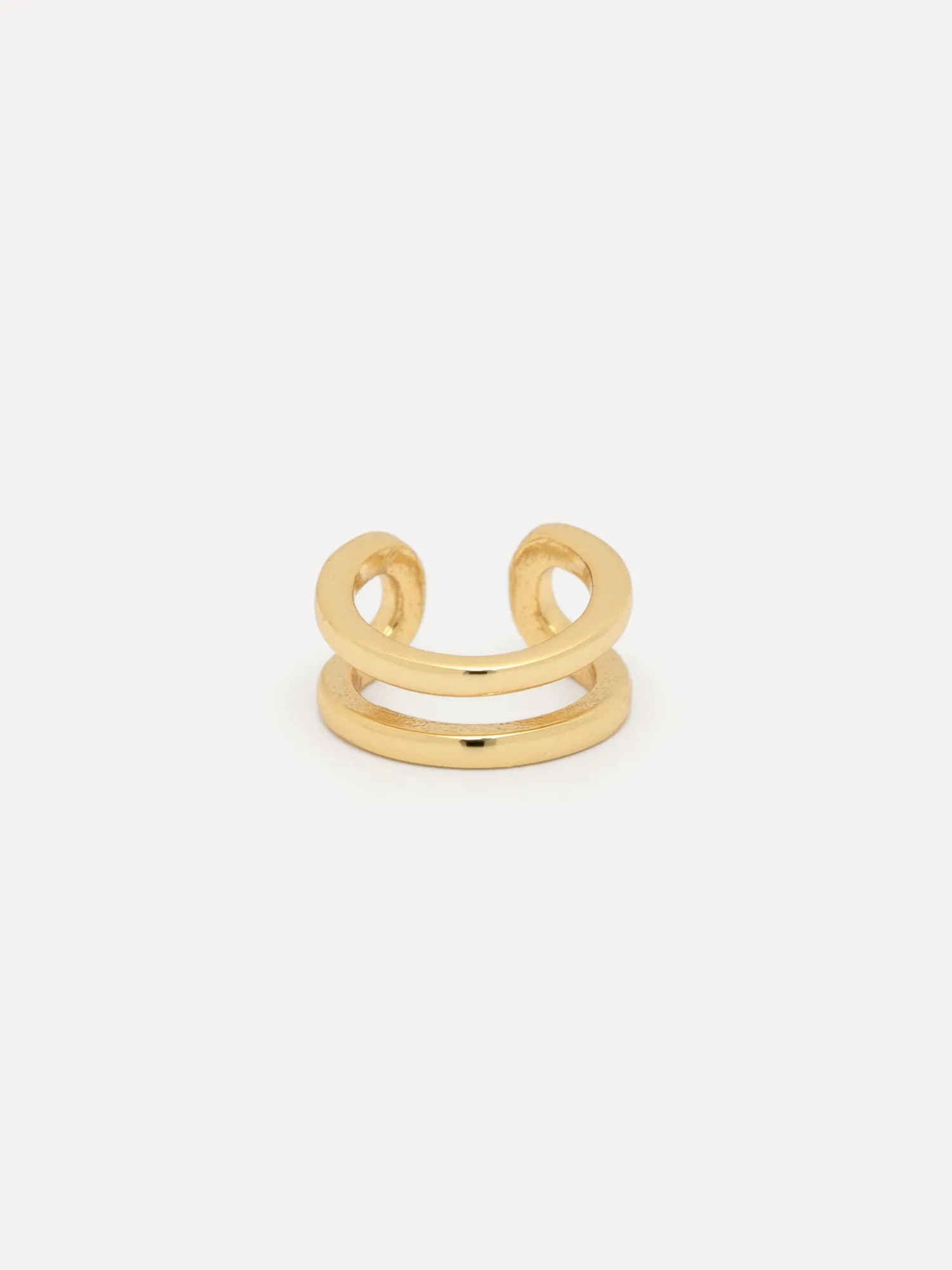 Outlet Les Soeurs Ear Cuff June Double Gold