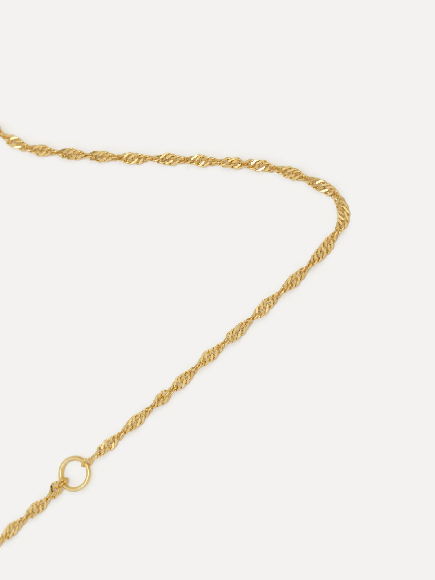 Best Les Soeurs Enkelbandje Helle Twisted Gold