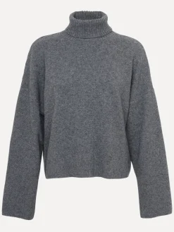 Best Les Soeurs Gebreide Coltrui Hera Dark Grey