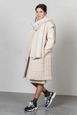 Fashion Selected Gebreide Sjaal Lulu Linna Birch