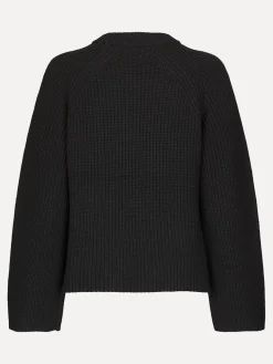 New MBYM Gebreide Sweater Acacia Cornilla Black