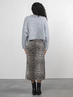 Outlet Les Soeurs Gebreide Trui Ada Grey