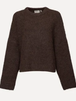 Sale Les Soeurs Gebreide Trui Ada Brown