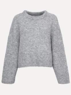 Outlet Les Soeurs Gebreide Trui Ada Grey