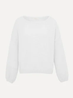 New Le Marais Gebreide Trui Axelle White