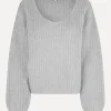 Cheap MBYM Gebreide Trui Corucci Letizia Light Grey Melange