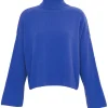 New Les Soeurs Gebreide Trui Hera Blue