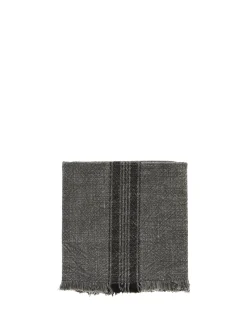 Flash Sale Madam Stoltz Gestreepte Keukenhanddoek Dark Grey, Black
