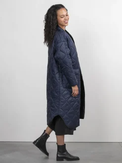 Best Les Soeurs Gewatteerde Reversible Jas Jen Dark Blue