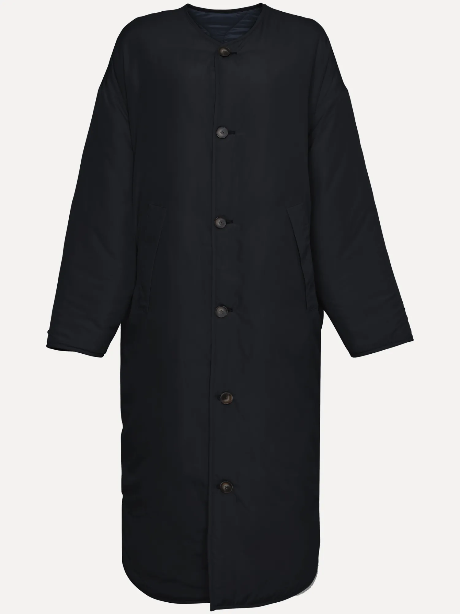 Best Les Soeurs Gewatteerde Reversible Jas Jen Dark Blue