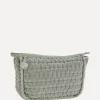 Flash Sale Madam Stoltz Gewatteerde Velvet Toilettas Dusty Blue