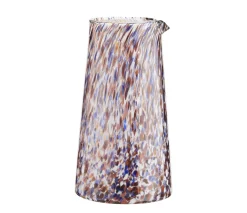 Best Madam Stoltz Glazen Kan Orange/Blue/Clear/White