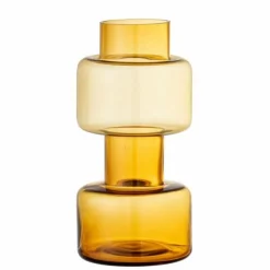 Cheap Bloomingville Glazen Vaas Benette Yellow
